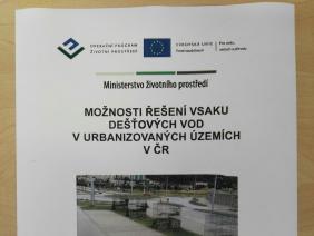 Možnosti řešení vsaku dešťových vod v urbanizovaných územích v ČR