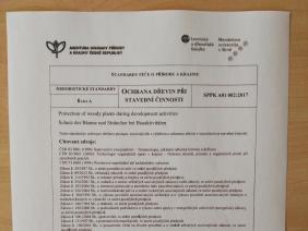 Ochrana dřevin při stavební činnosti (AOPK)