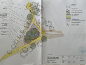 MODROZELENÝ OSTROV -ÚPRAVA MEZI ULICEMI URXOVA, VRBENSKÉHO A JOŽKY JABŮRKOVÉ