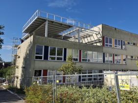 ZŠ a MŠ Pastviny 70 – nástavba pavilonu „B“ 2025