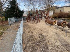 Realizace nového oplocení na ulici Absolonova (2025)